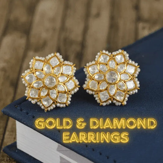 Gold & Diamond Earrings for Women