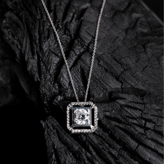 Moissanite Diamond Pendant