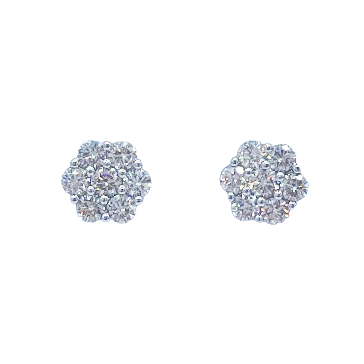 10K Gold 2.27 Ctw Diamond Earring