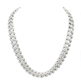 Moissanite Cuban Chain 16mm 32.45 cwt