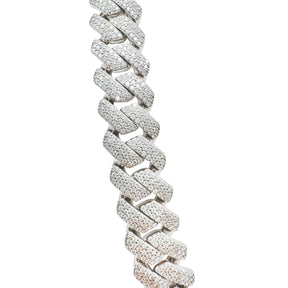 Moissanite Cuban Chain 16mm 32.45 cwt