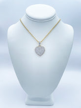 10K Gold 2 Ctw Diamond Heart Charm