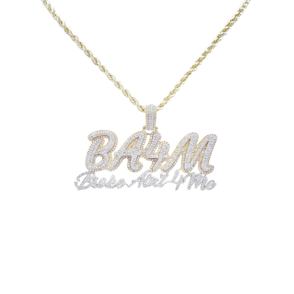 10K Gold 1.99 Ctw Diamond BA4M Charm