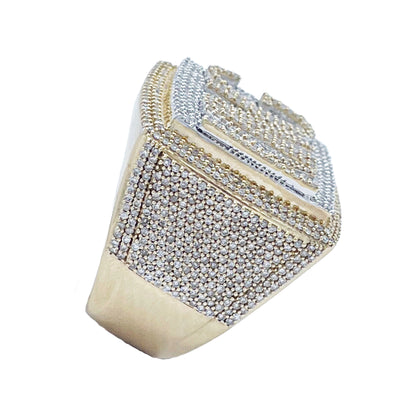 10k Gold 2.79 Ctw Diamond King Ring