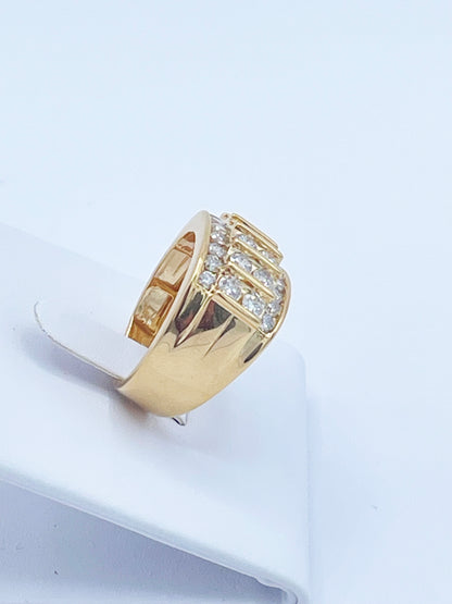 10K Gold 2 Ctw Diamond Ring