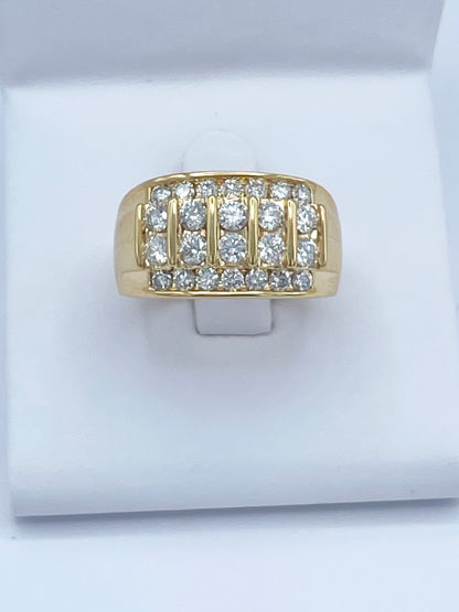 10K Gold 2 Ctw Diamond Ring