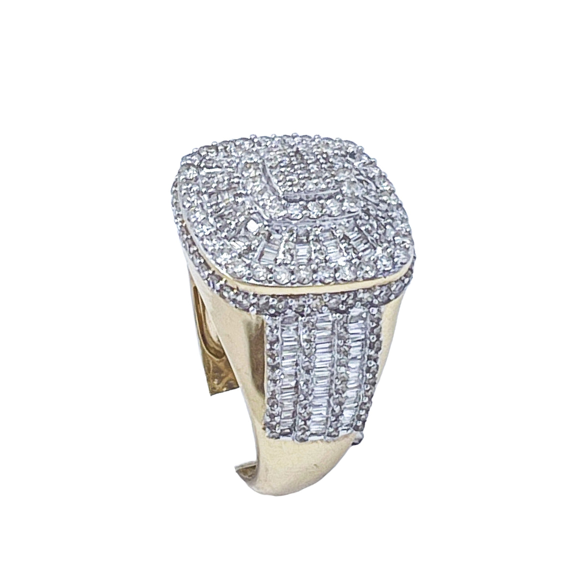 10K Gold 2.91 Ctw Diamond Ring