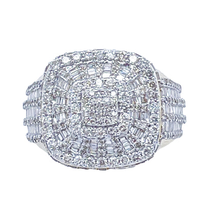 10K Gold 2.91 Ctw Diamond Ring