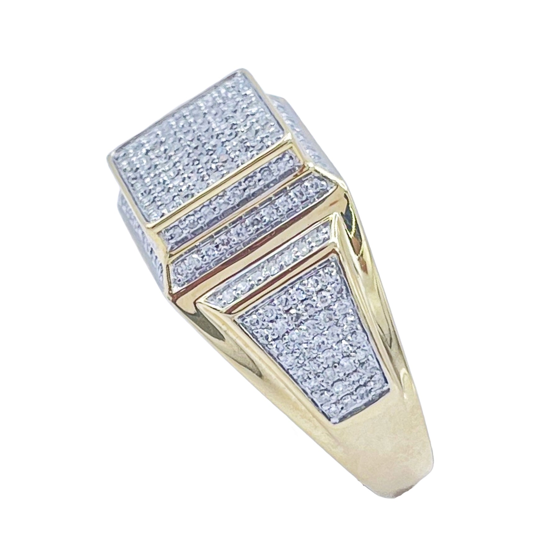 10K Gold .72 Ctw Diamond Ring