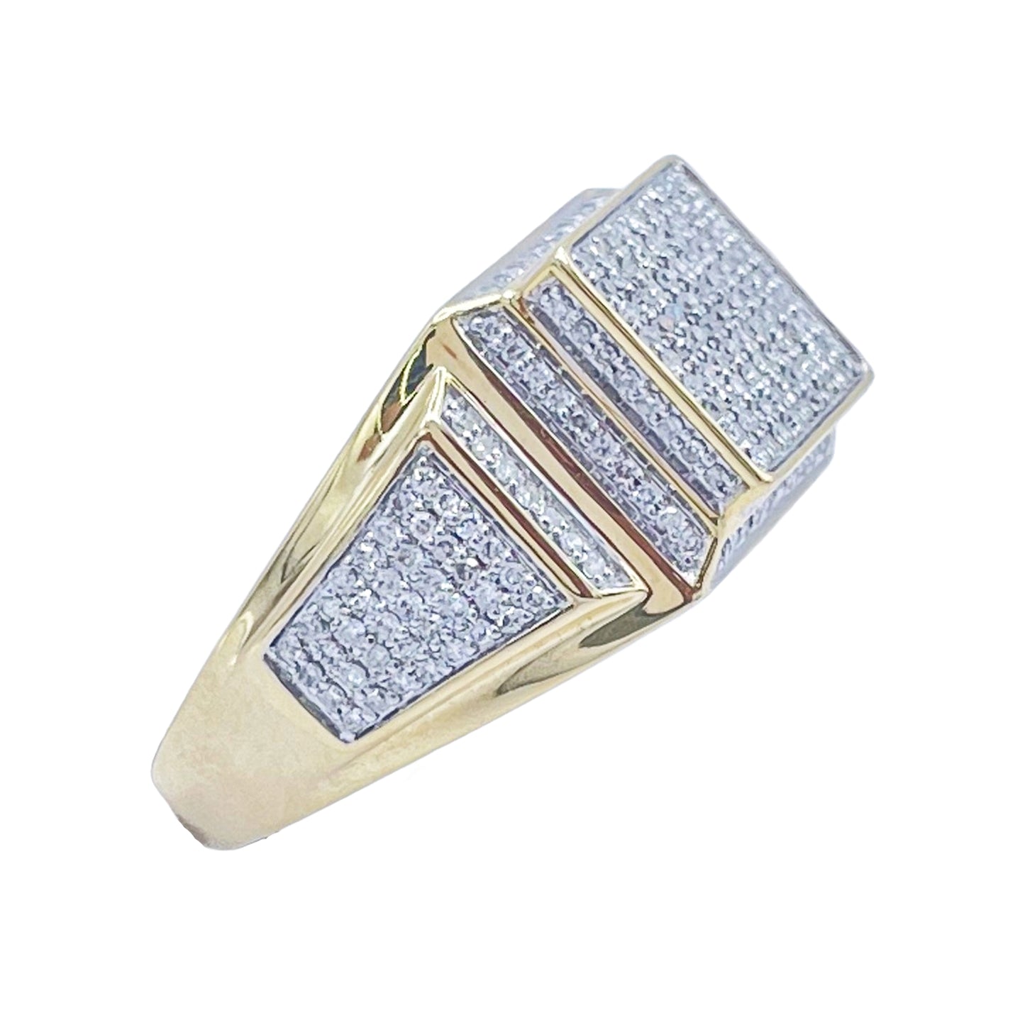 10K Gold .72 Ctw Diamond Ring