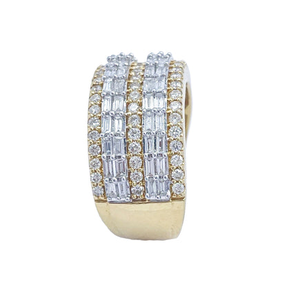 10K Gold 2 Ctw Diamond Ring