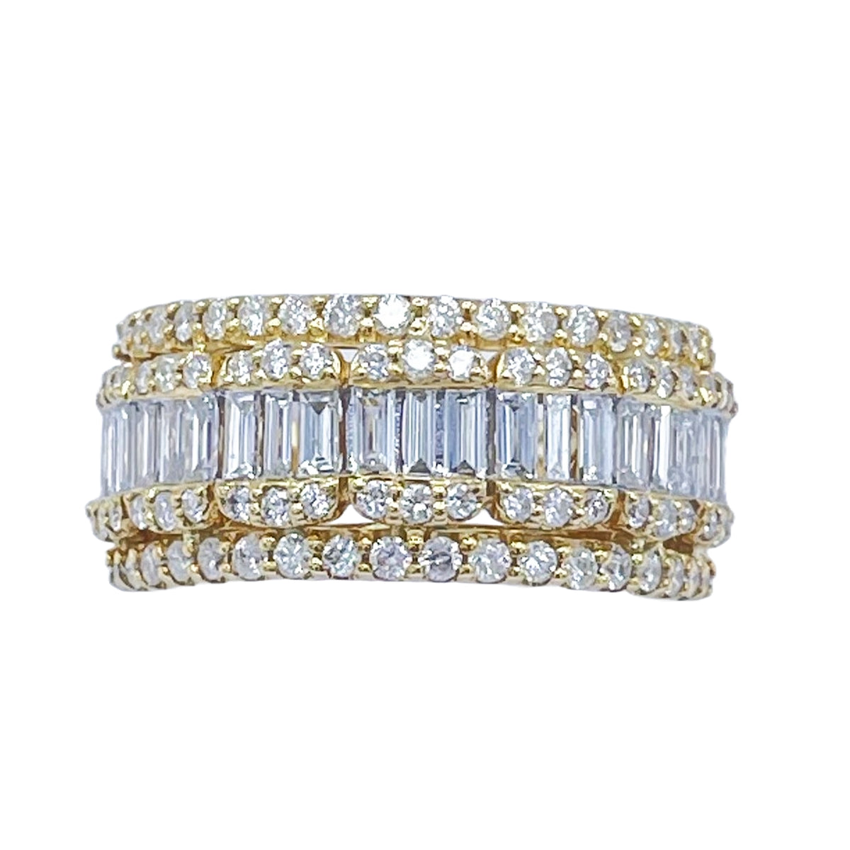 10K Gold 1.86 Ctw Diamond Ring