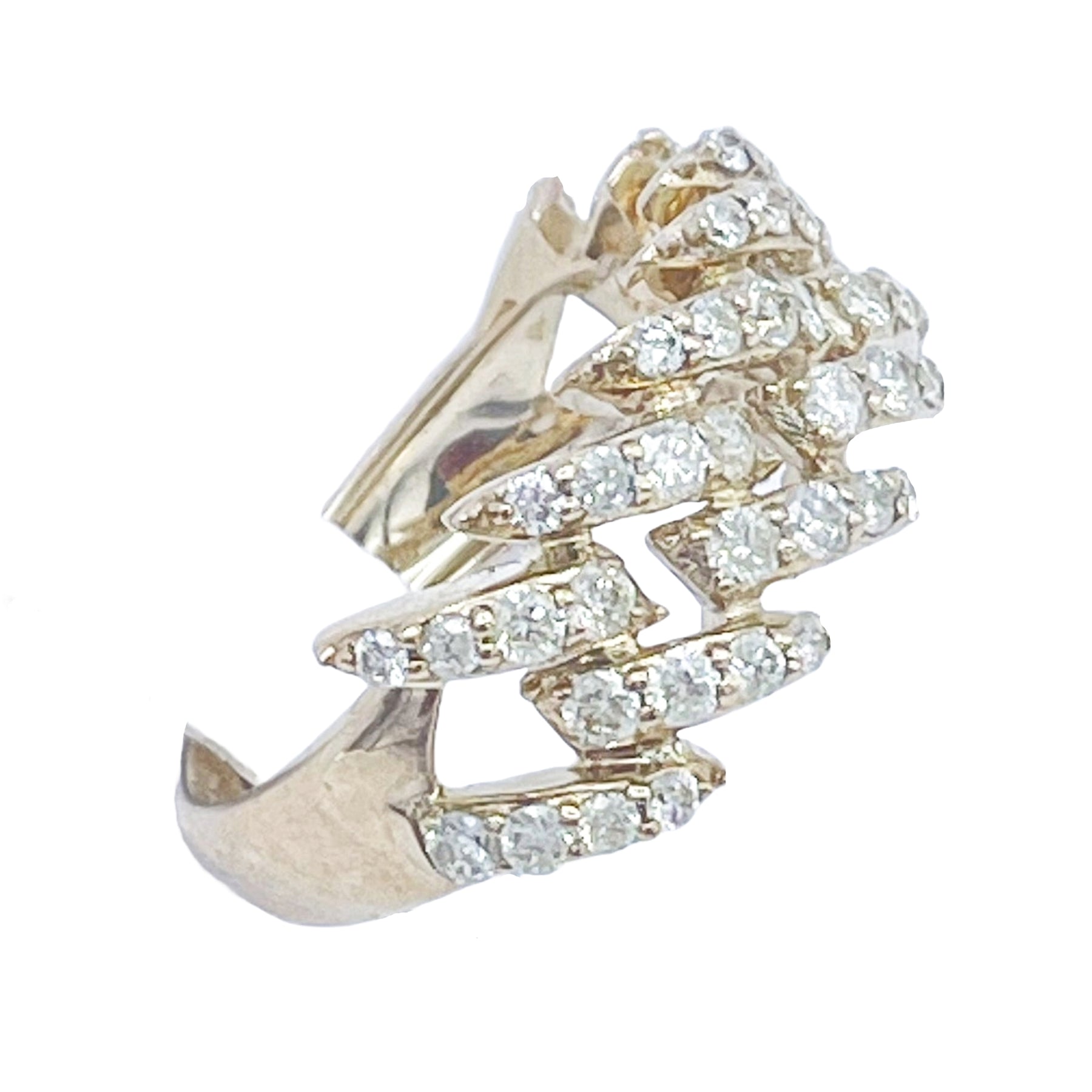 10k Gold 1.15 Ctw Diamond Ring