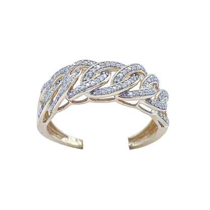 10K Gold .25 Ctw Diamond Ring