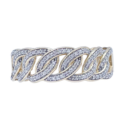 10K Gold .25 Ctw Diamond Ring